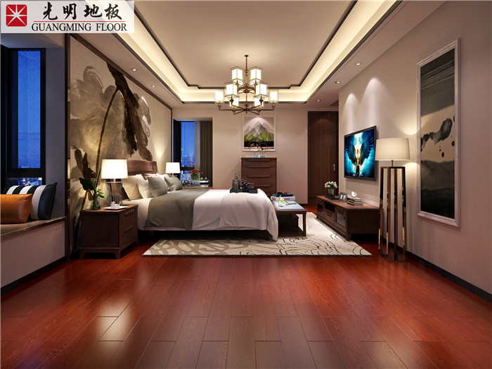 實(shí)木地板也可以萬(wàn)紫千紅